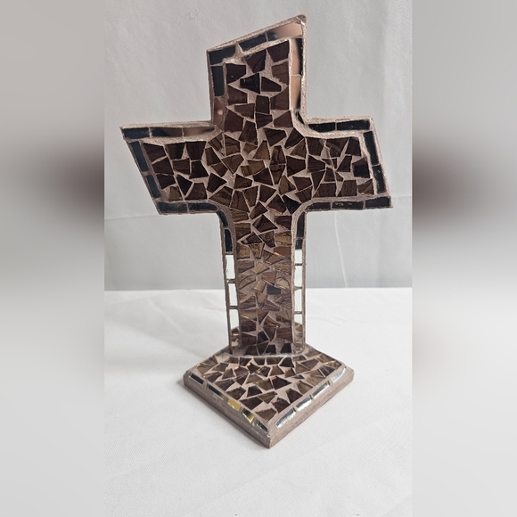Masonic Cross  Free Standing  Christian  Religios Inspirational - Picture 1 of 7